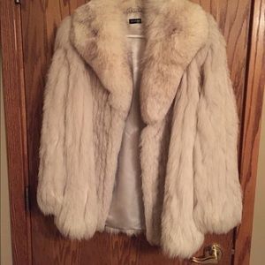 Blue Fox Fur size small